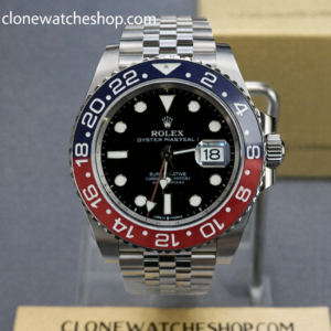 Rolex Super Clone Watches 1:1 Pepsi GMT Master II M126710blro Oyster 3285 Movement