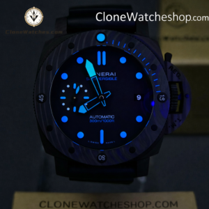 Panerai Super Clone Watches 1:1 Submersible Carbontech PAM 00960
