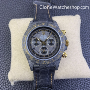 Modified Super Clone Watches 1:1 DiW Rolex Daytona NTPT Carbon “AVIA GREY”