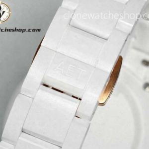 Modified Super Clone Watches 1:1 AET Rolex Daytona Full Ceramic SAKURA 4130 Movement