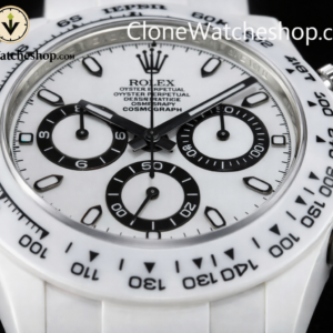 Richard Mille Super Clone Watches 1:1 RM 052 Full Transparent Tourbillon Skull White Strap