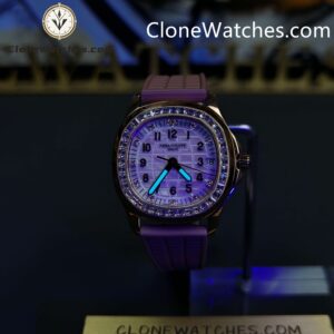 Patek Philippe Super Clone Watches 1:1 Aquanaut 5072R-001 Rose Gold 35.6 mm