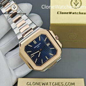Patek Philippe Super Clone Watches 1:1 Nautilus 5711 Grey Dial 18K Rose Gold