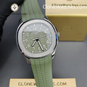 Patek Philippe Super Clone Watches 1:1 Aquanaut Luce 5068R-001 Rose Gold Diamond