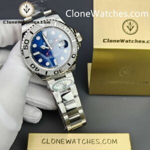 Rolex Super Clone Watches 1:1 Yacht Master Blue Dial M126622-0002 3235 Movement
