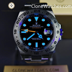 Rolex Super Clone Watches 1:1 Oyster Perpetual Explore II Black Dial m226570-0002 3285 Movement