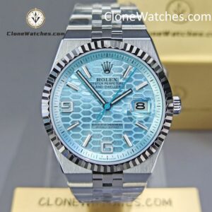 Rolex Super Clone Watches 1:1 Land-Dweller M127336-0001 Blue Dial 7135 Movement 40mm